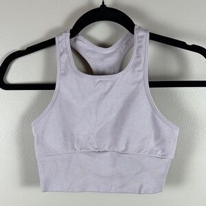 Lavender Free People Racerback Sports Bra